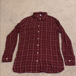 Maroon Flannel